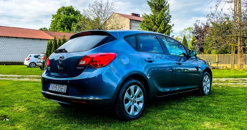 Opel Astra cena 41500 przebieg: 85000, rok produkcji 2015 z Sieraków małe 92